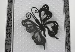 Trauer Karte Schmetterling b